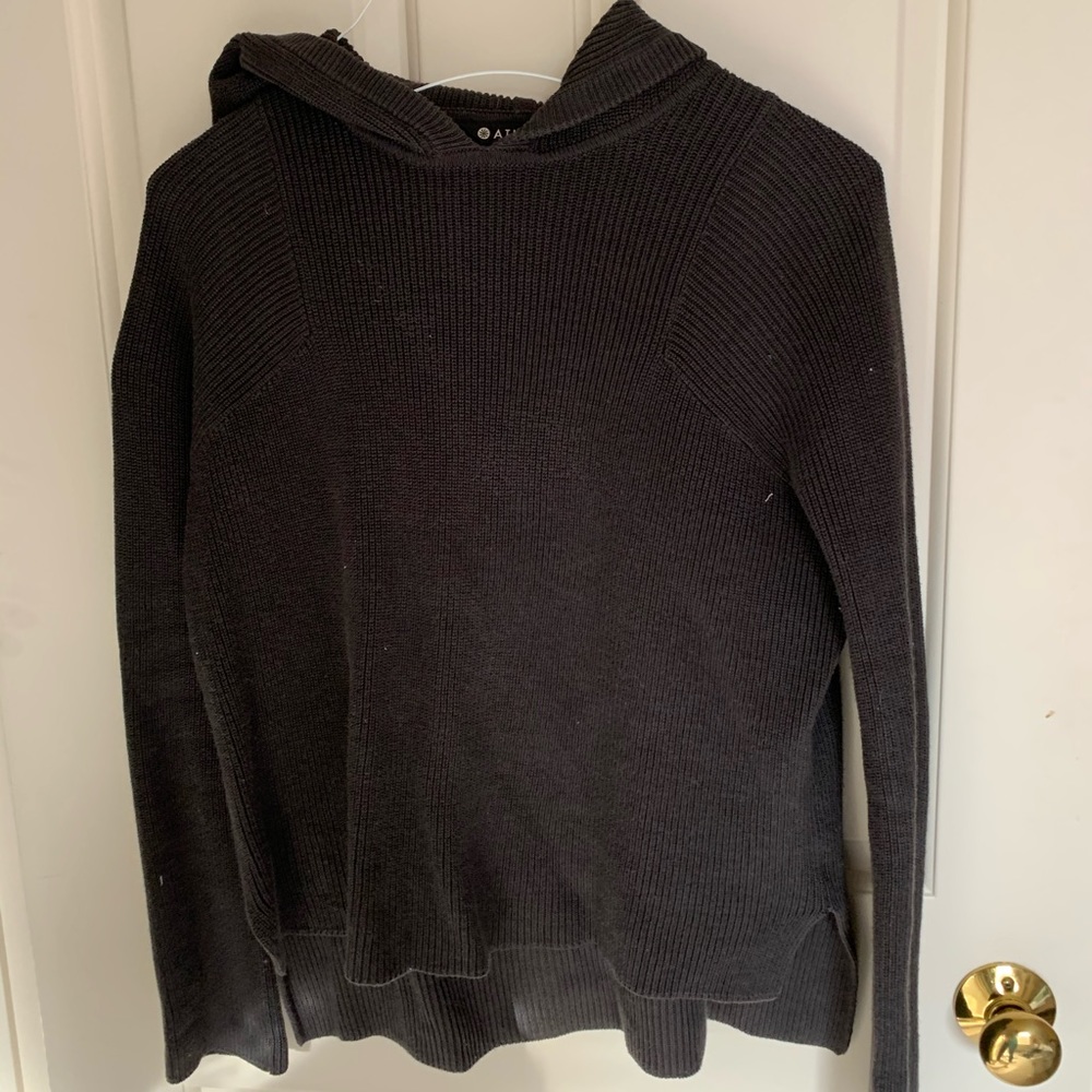 Gray lightweight hoodie